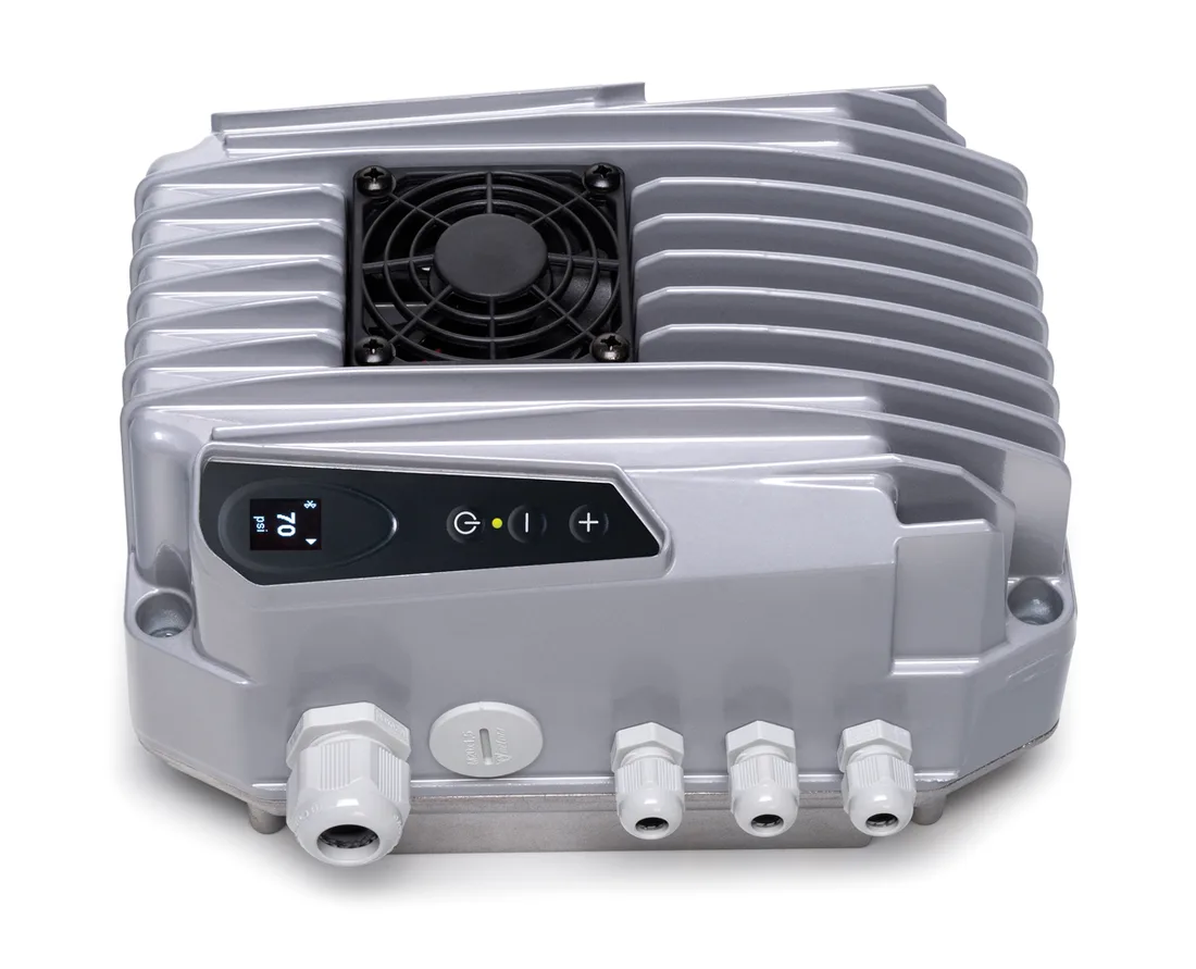 MIDA – Compact variable frequency drive for smarter pump operation. Provides stable pressure, lower energy consumption and built-in protections in a reliable solution for small and medium-sized pump systems.