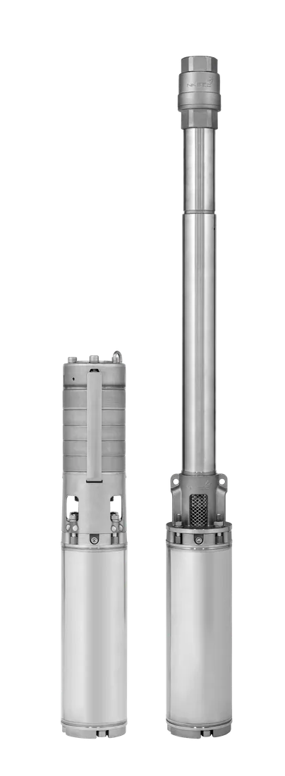 NERA – Solar-powered pump for wells, tans and irrigation. Runs directly from solar panels, delivering water automatically where electricity is difficult, unavailable, or where you simply want to avoid the power bill.