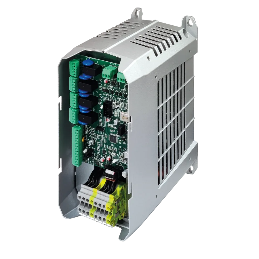 VENTI – Cabinet-mounted variable frequency drive for professional pump systems. Provides stable operation, energy-efficient control and flexible integration in electrical panels and larger installations.